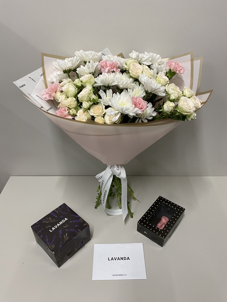 Букет цветов с доставкой в Омске, красивые букеты - LAVANDA - страница 3