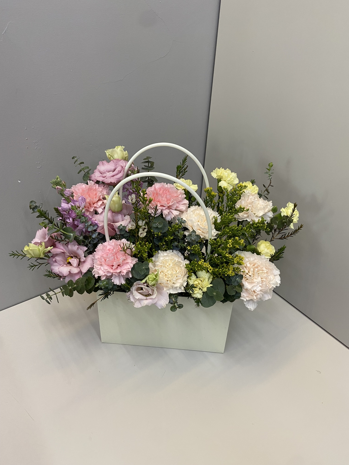 Плайм с диантусами