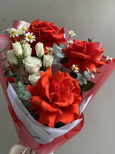 Букет с французской розой