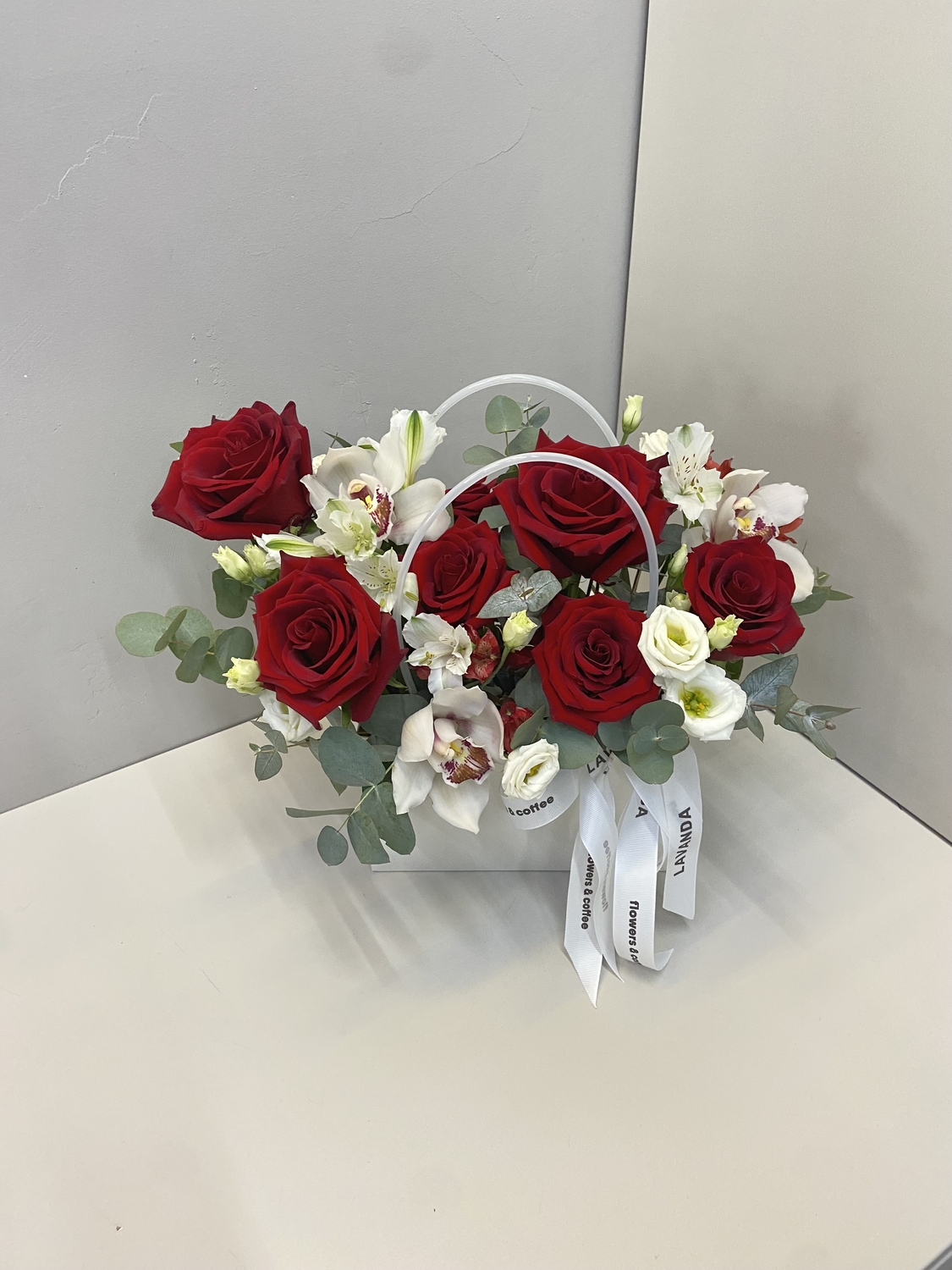 Композиция с розой