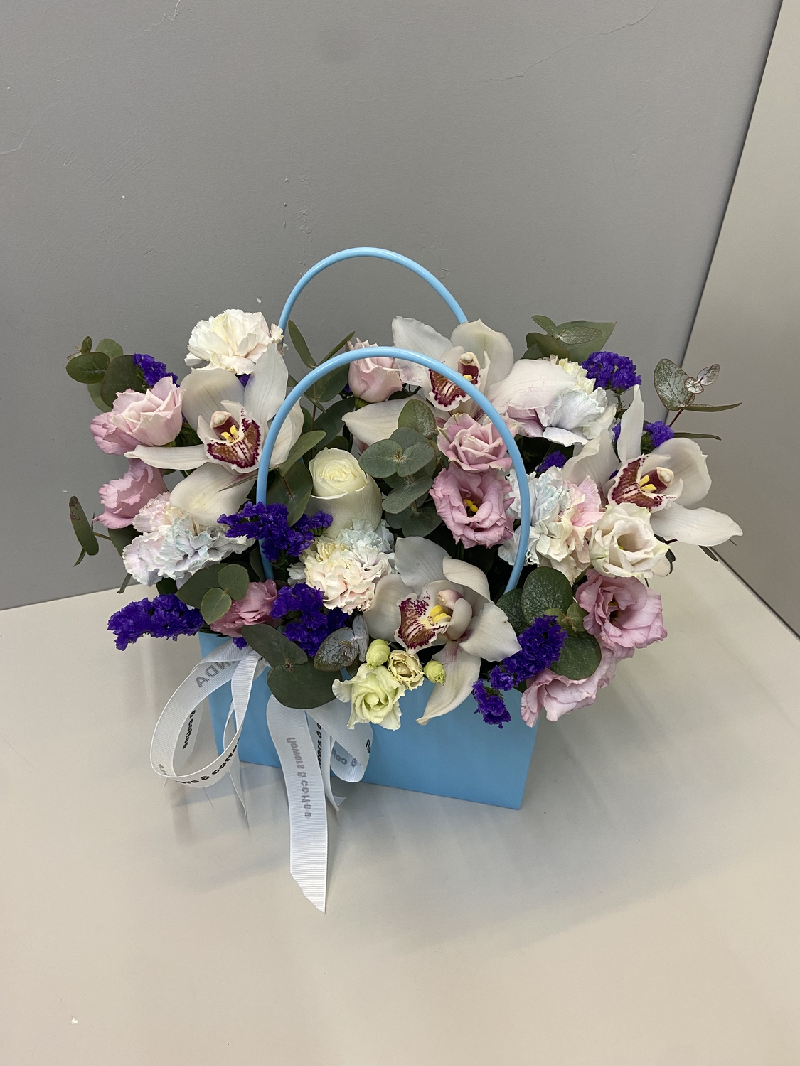 Плайм с орхидеей белой