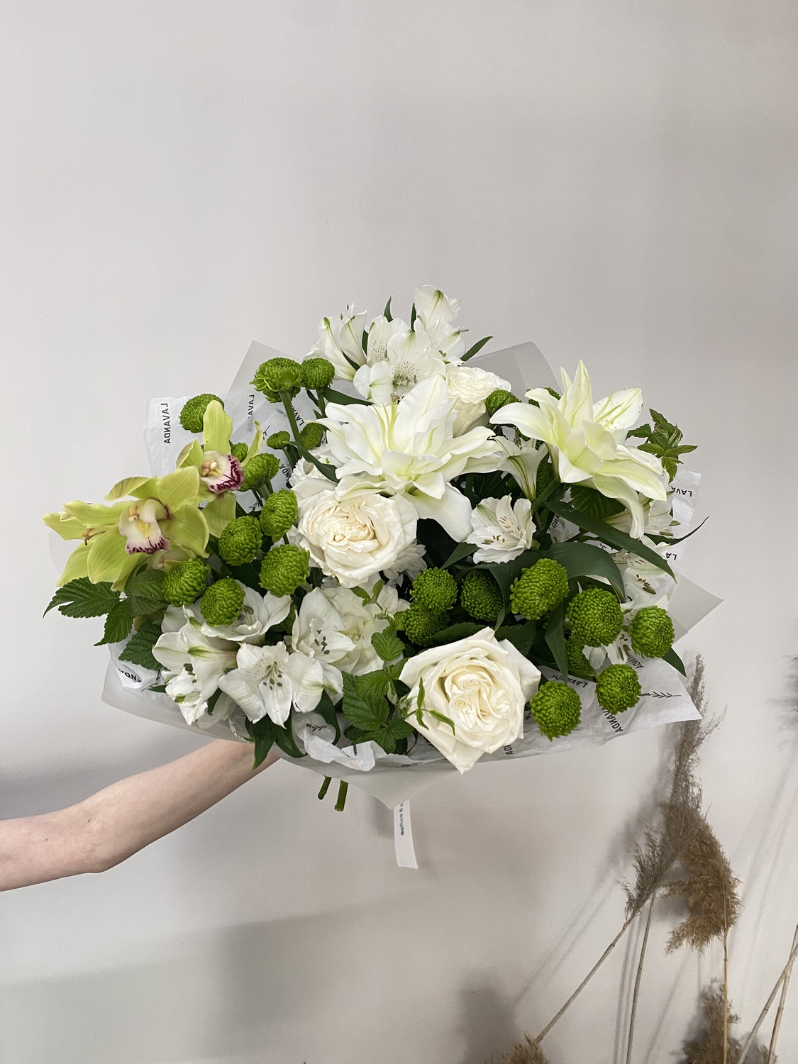 Букет с лилиями 2465