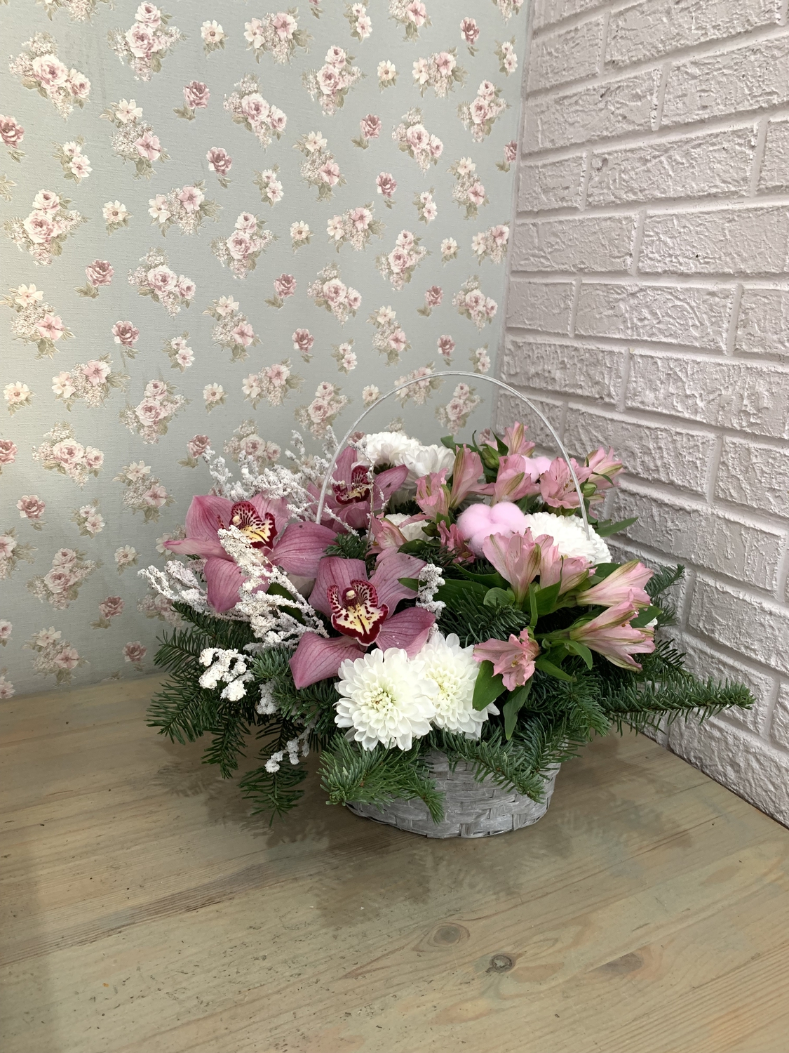 Корзина зимняя