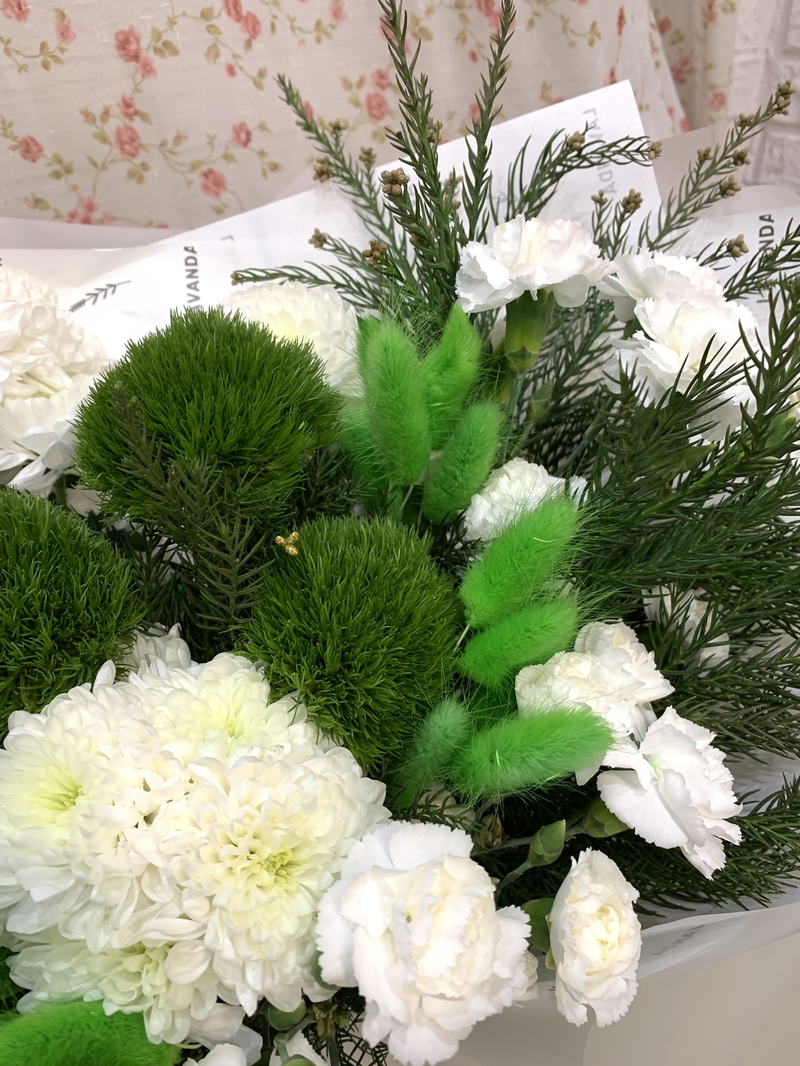 Букет зелёная зима