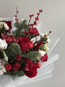 Красный букет