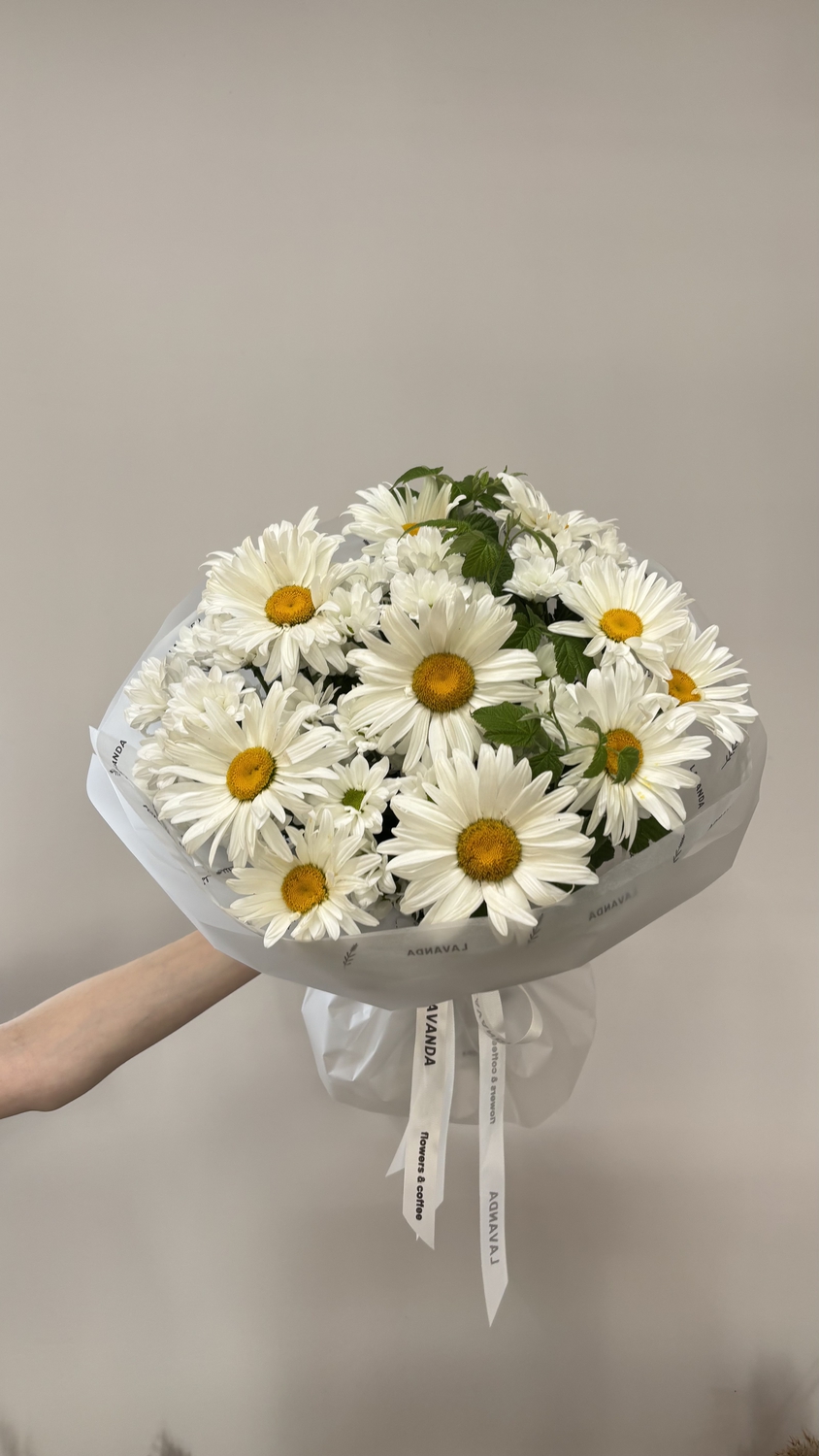 Букет с ромашками 3476