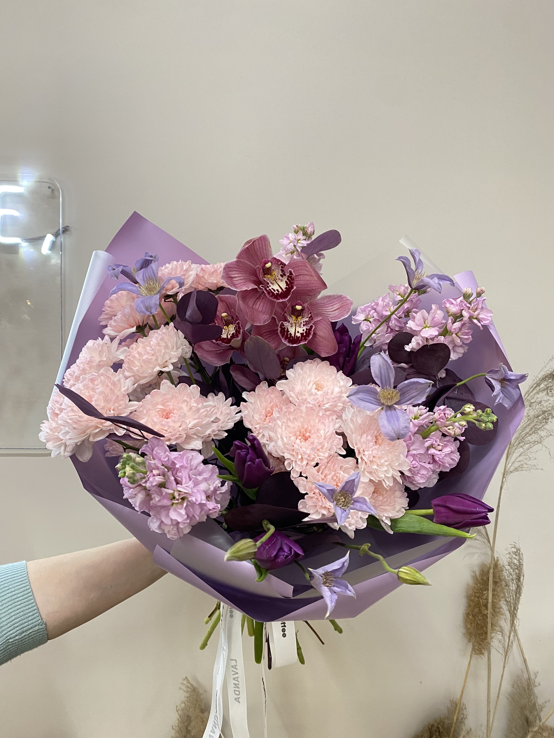 Букет сиреневая весна