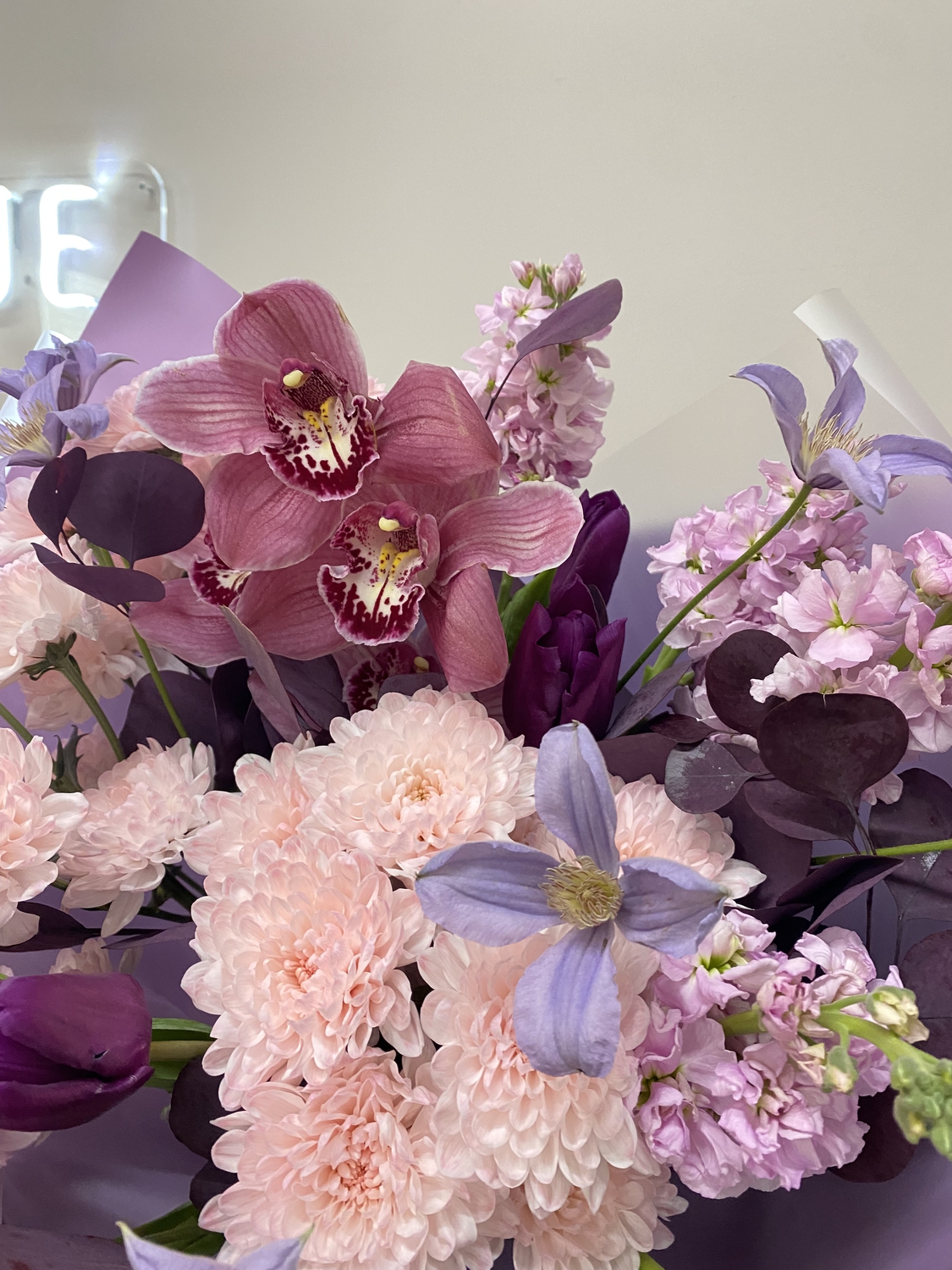 Букет сиреневая весна