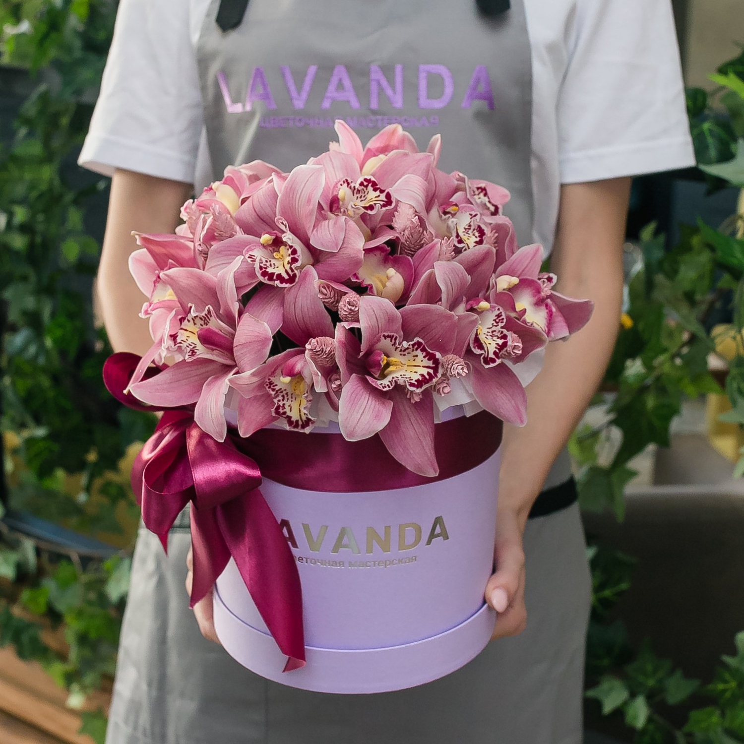 Коробочка королевских орхидей
