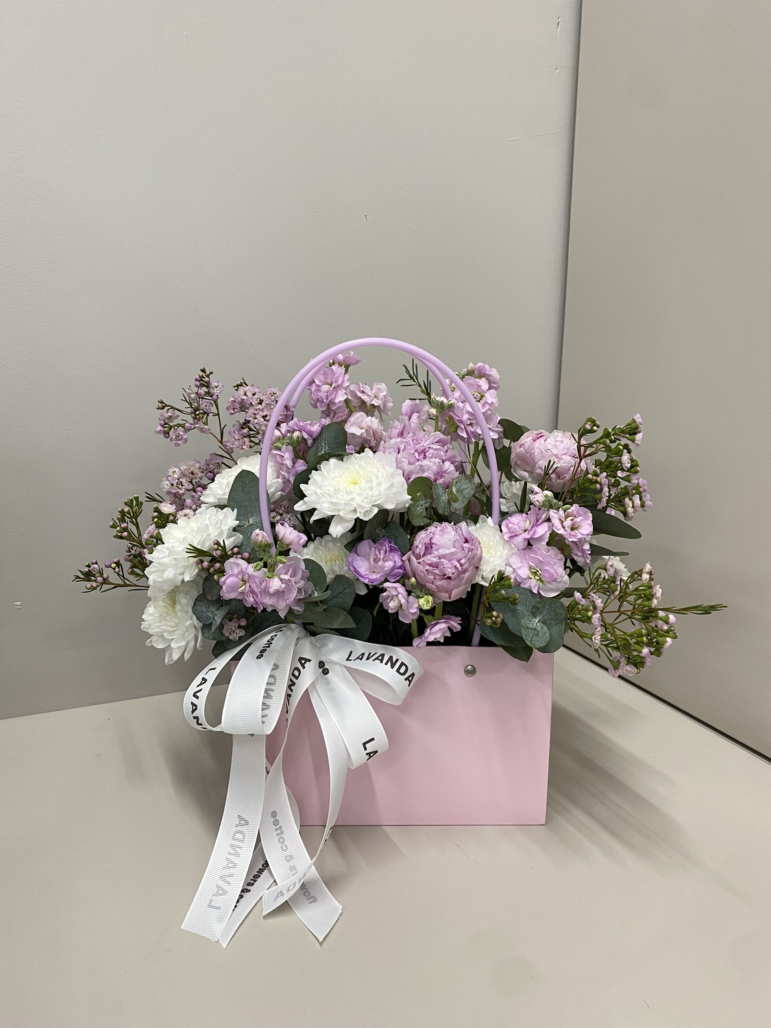 Композиция сиреневая