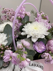 Композиция сиреневая