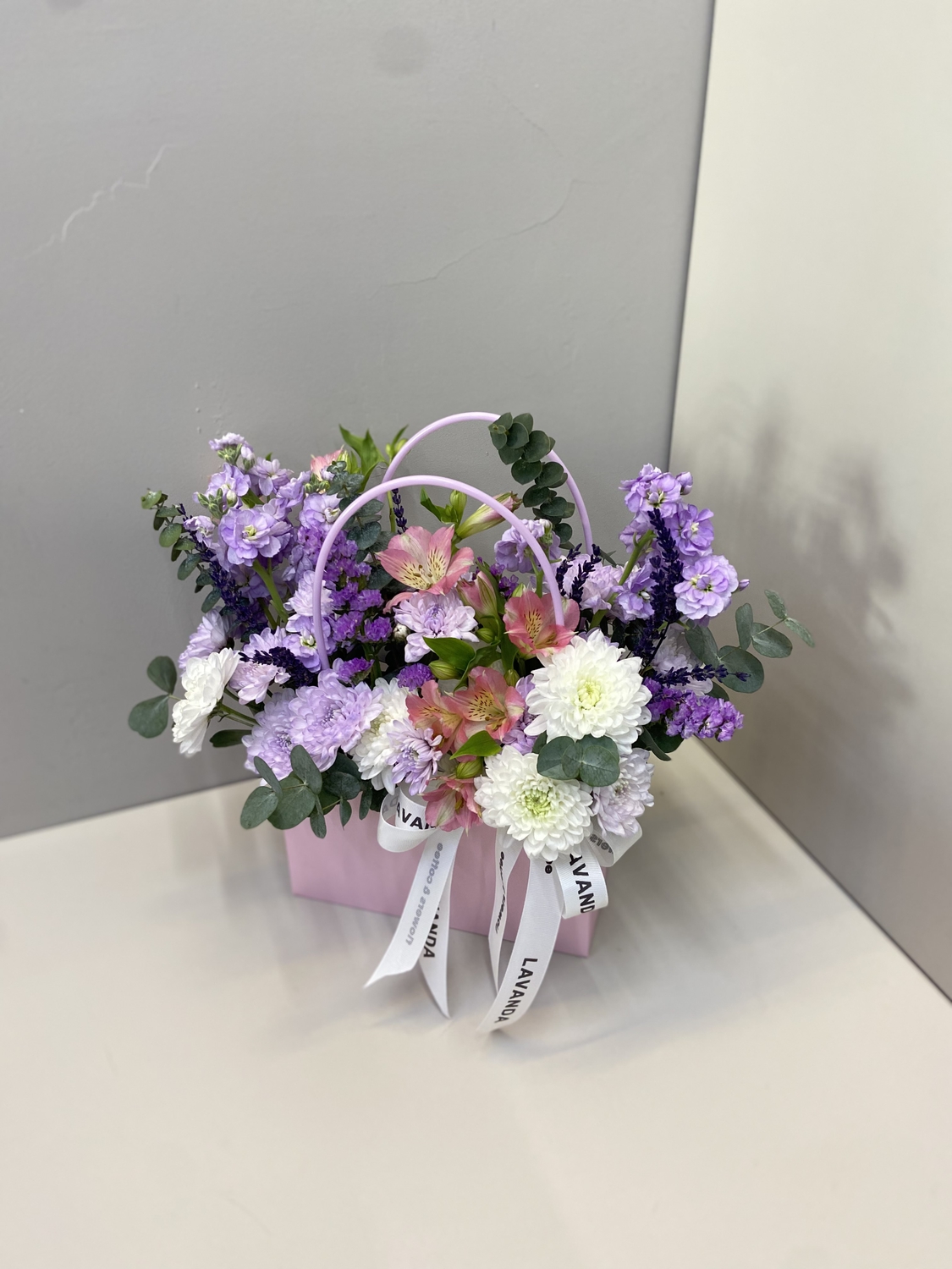 Композиция с лавандой