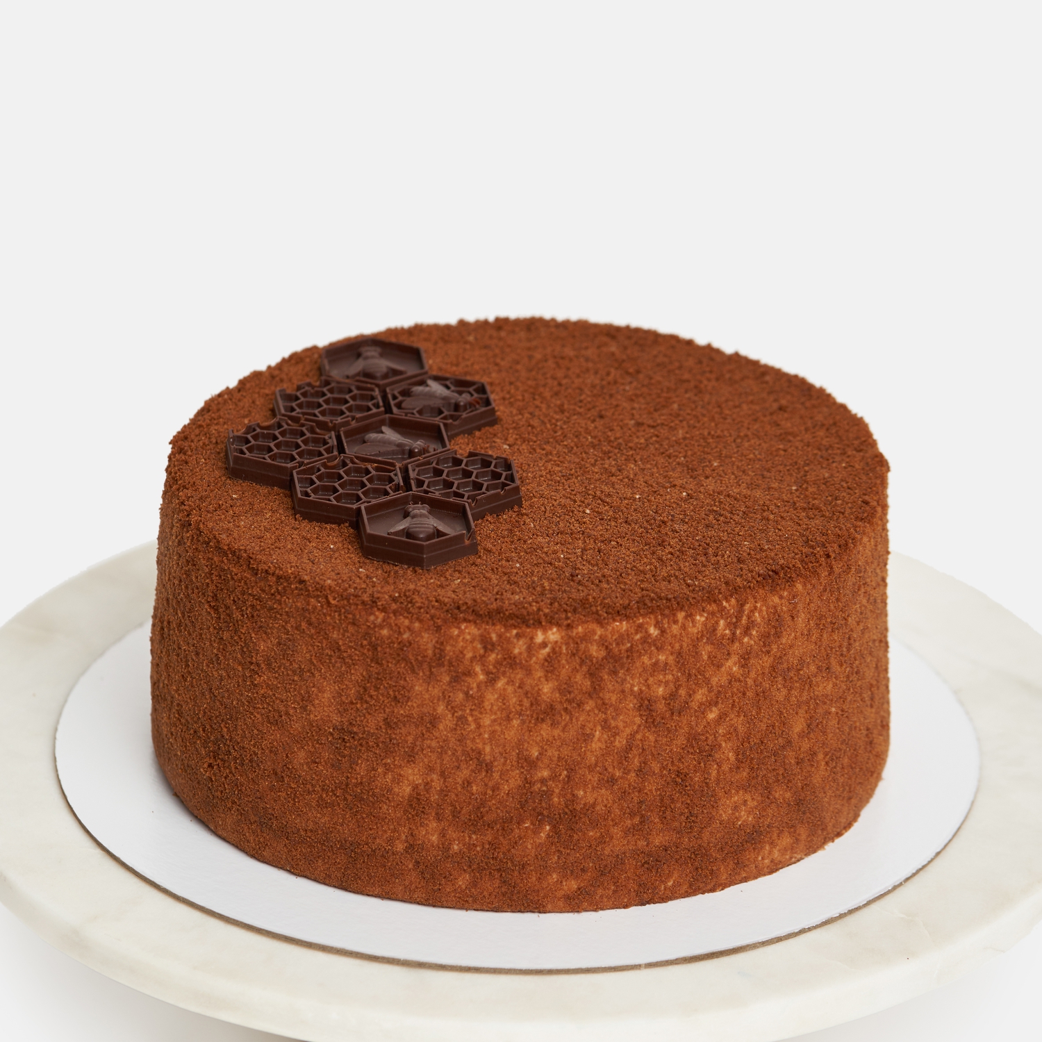 Торт «Шоколадный медовик с карамелью» 1.2 кг.