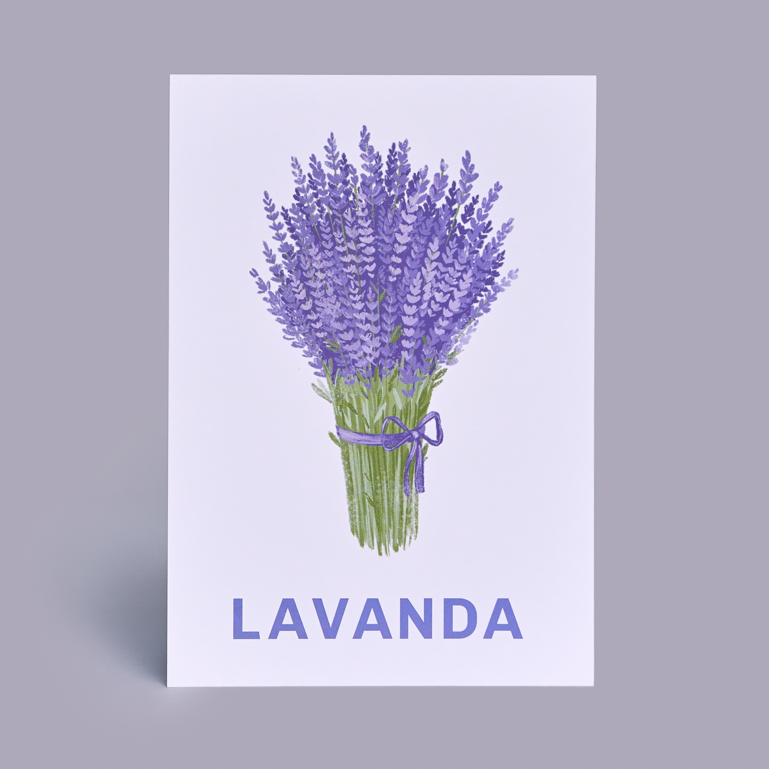 Открытка "LAVANDA"